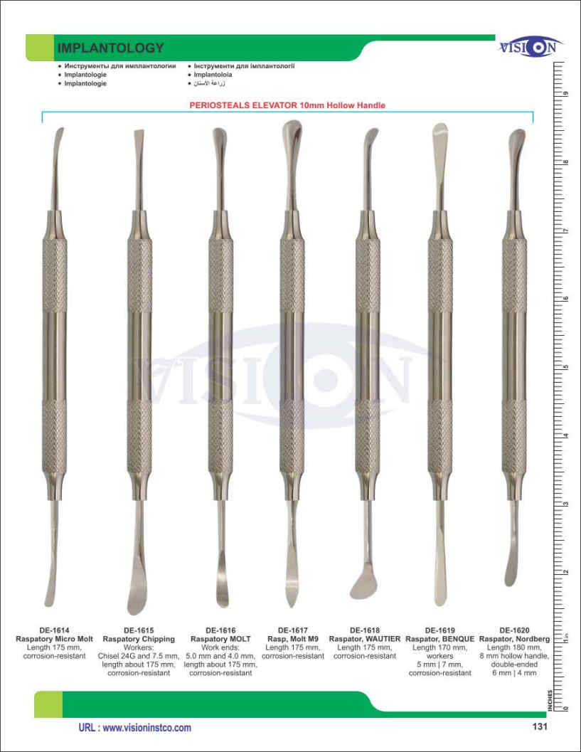 Vision Instruments Company Instruments